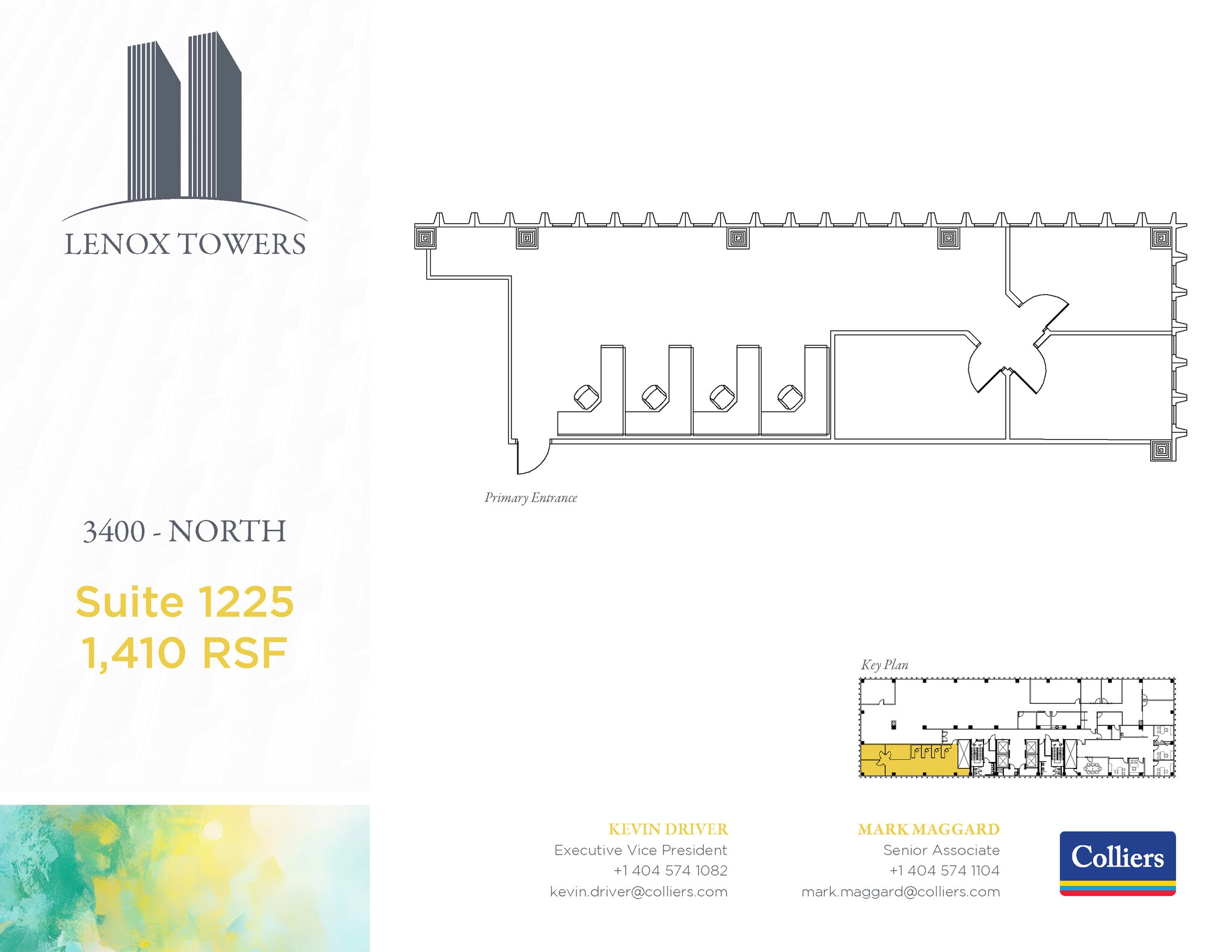 3400 Peachtree Rd NE, Atlanta, GA à louer Plan d’étage– Image 1 sur 1