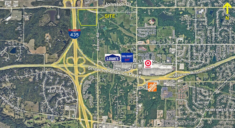 SEC of I-435 & Johnson Dr dr, Shawnee, KS à vendre - Photo de l’immeuble – Image 1 sur 1