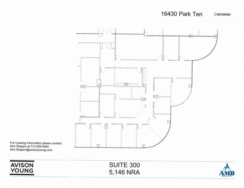 16340 Park Ten Place Dr, Houston, TX à louer Plan d’étage– Image 1 sur 1
