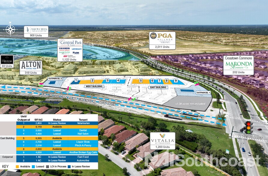 0 Crosstown Pkwy & SW Village Pkwy, Port Saint Lucie, FL à vendre - Photo de l’immeuble – Image 1 sur 8
