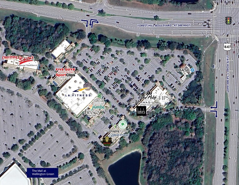 10100-10280 W Forest Hill Blvd, Wellington, FL à louer - Aérien – Image 2 sur 4
