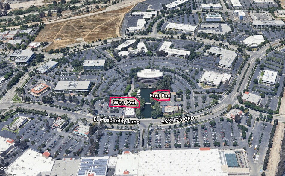 NWQ of E. Hospitality Lane & Harriman Place, San Bernardino, CA à vendre - Aérien – Image 2 sur 4