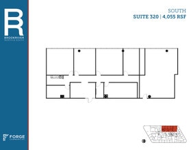 8200 Brookriver Dr, Dallas, TX à louer Plan d’étage– Image 1 sur 5