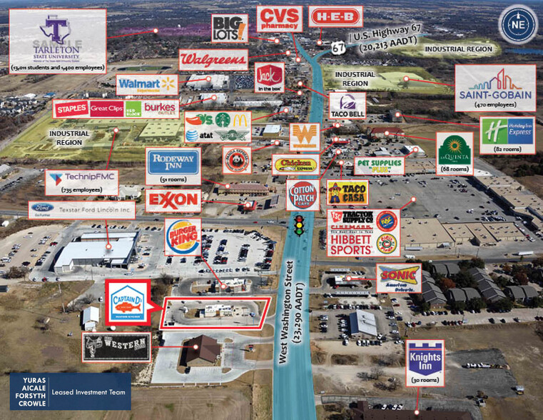 3015 W Washington St, Stephenville, TX à louer - Photo de l’immeuble – Image 2 sur 4