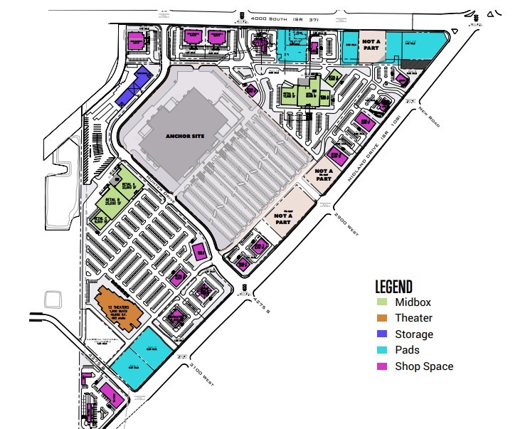 2900 Midland Dr, Ogden, UT à louer Plan de site– Image 1 sur 1