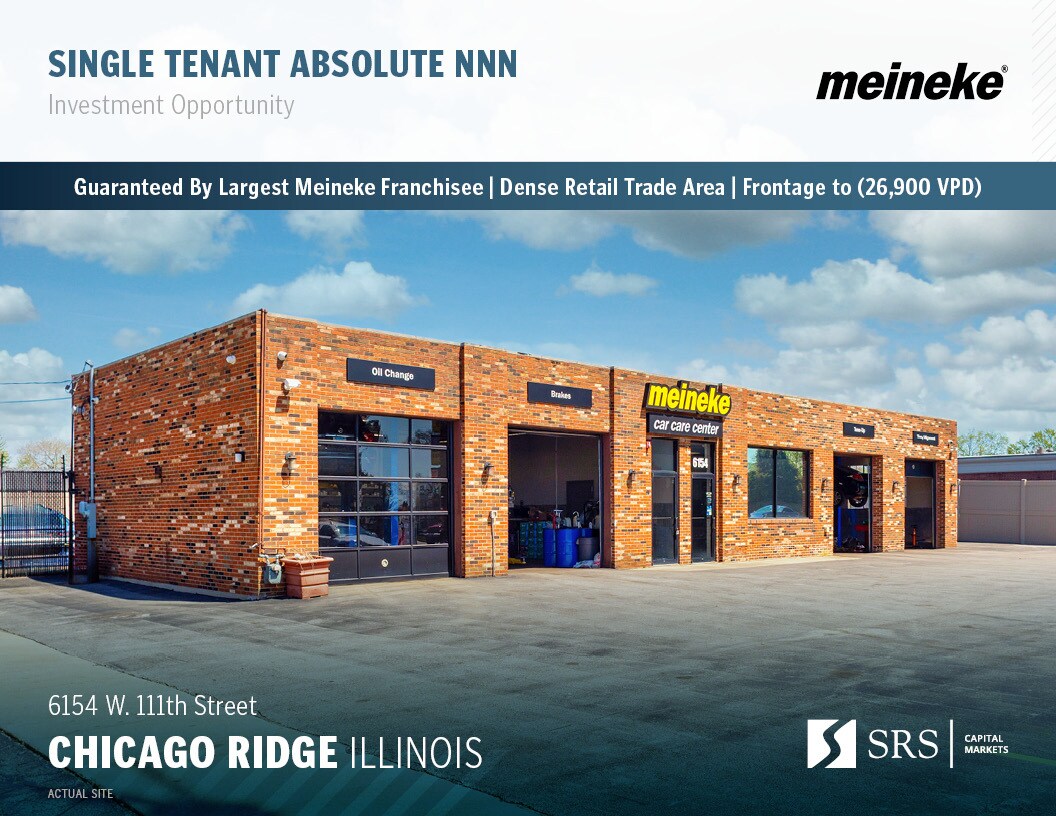 6112 & 6154 W 111th St, Chicago Ridge, IL à vendre Photo principale– Image 1 sur 11