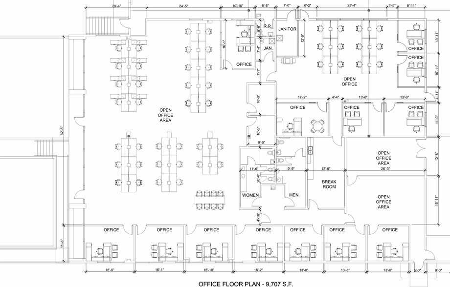 3001-3005 Mercy Dr, Orlando, FL à louer - Plan d’étage – Image 3 sur 3
