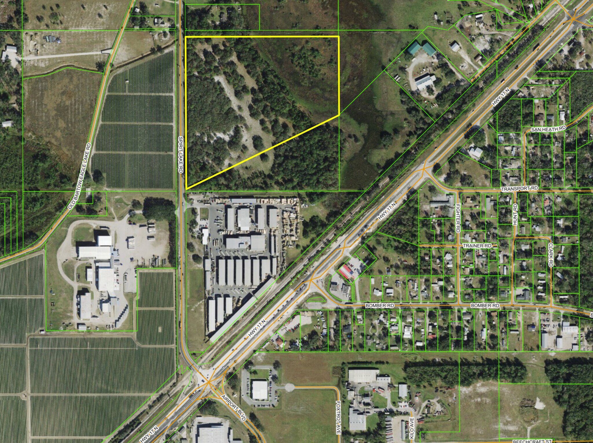 0 Spirit Lake Rd, Bartow, FL à vendre Aérien– Image 1 sur 2