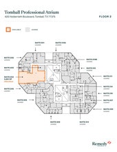 425 Holderrieth Blvd, Tomball, TX à louer Plan d’étage– Image 1 sur 1