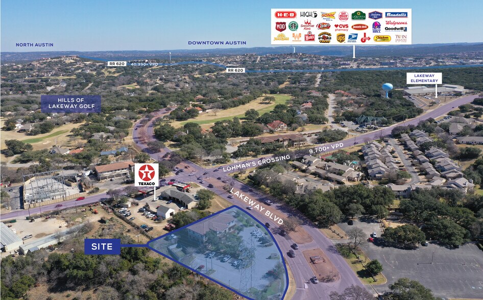 2220 Lakeway Blvd, Austin, TX à vendre - Aérien – Image 3 sur 9