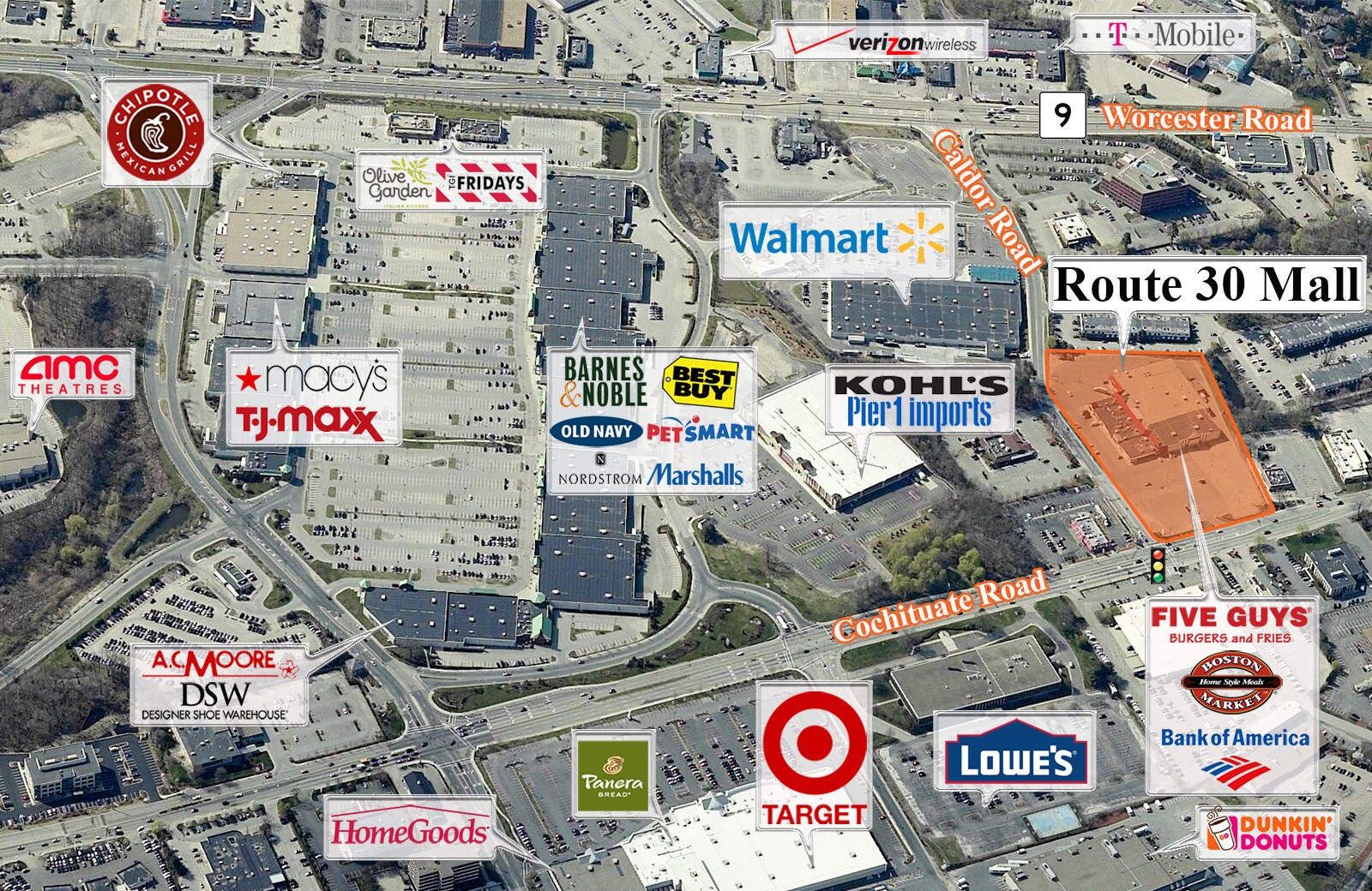 341 Cochituate Rd, Framingham, MA à louer Photo principale– Image 1 sur 7