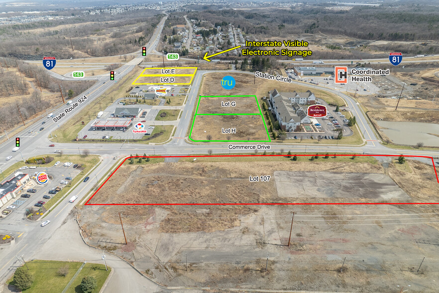 Route 924 & Humboldt Dr, Hazleton, PA à vendre - Photo de l’immeuble – Image 3 sur 9