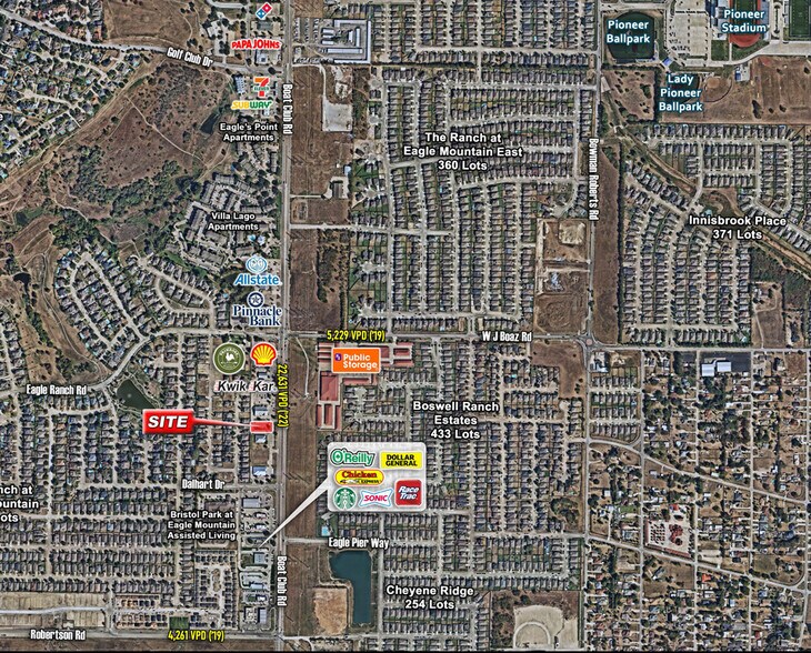 7425 Boat Club Rd, Fort Worth, TX à vendre - Photo de l’immeuble – Image 2 sur 2
