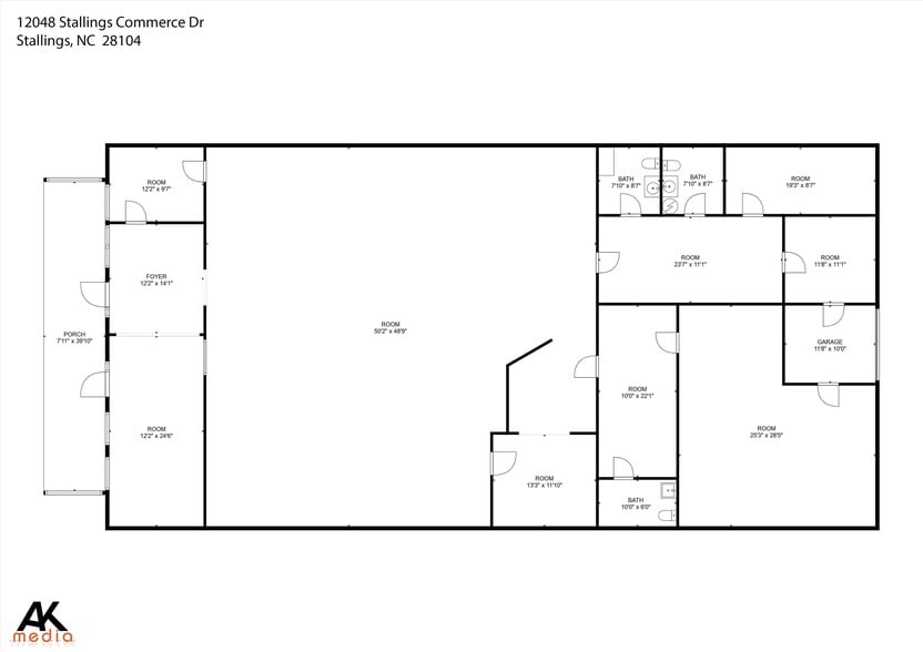 12048 Stallings Commerce Dr, Matthews, NC à vendre - Plan d’étage – Image 2 sur 37