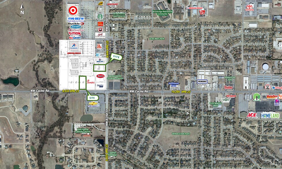 NWQ of NW Cache Rd & NW 82nd St, Lawton, OK à louer - Photo de l’immeuble – Image 1 sur 3