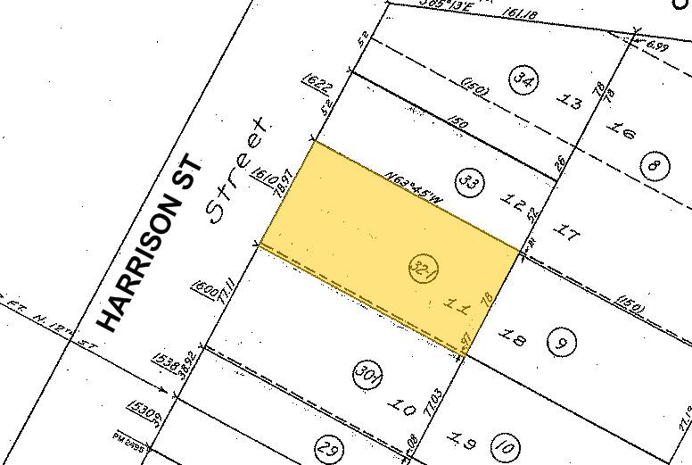 1610 Harrison St, Oakland, CA à louer - Plan cadastral – Image 2 sur 2