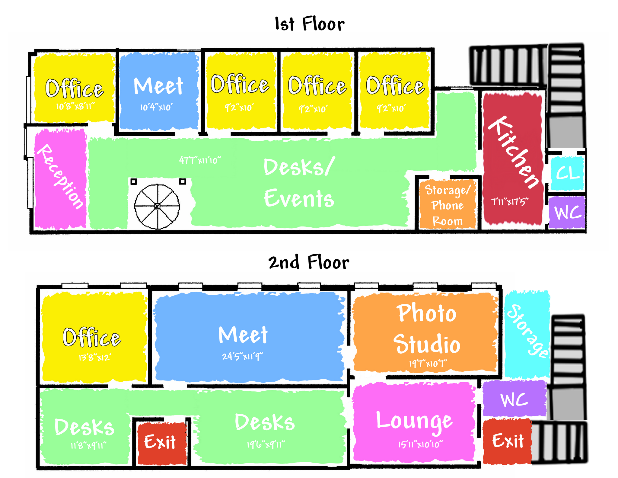 901 S Main St, Stillwater, OK à louer Plan d’étage– Image 1 sur 10