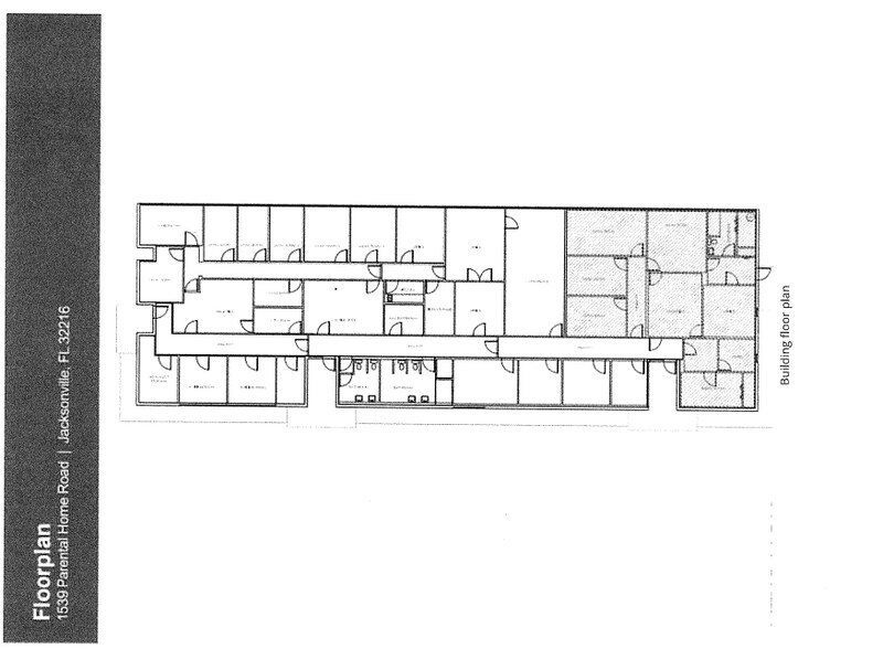 1539 Parental Home Rd, Jacksonville, FL à louer - Plan d’étage – Image 2 sur 13