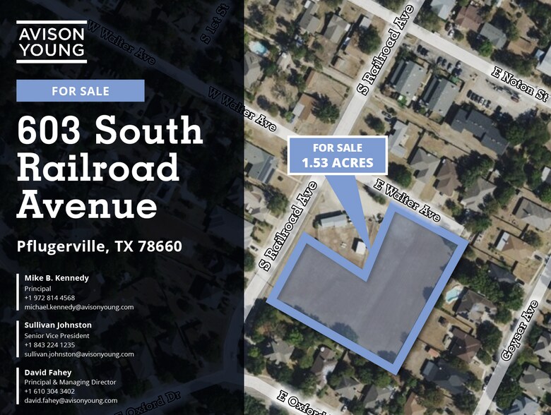 603 S Railroad Ave, Pflugerville, TX à vendre - Photo de l’immeuble – Image 2 sur 8