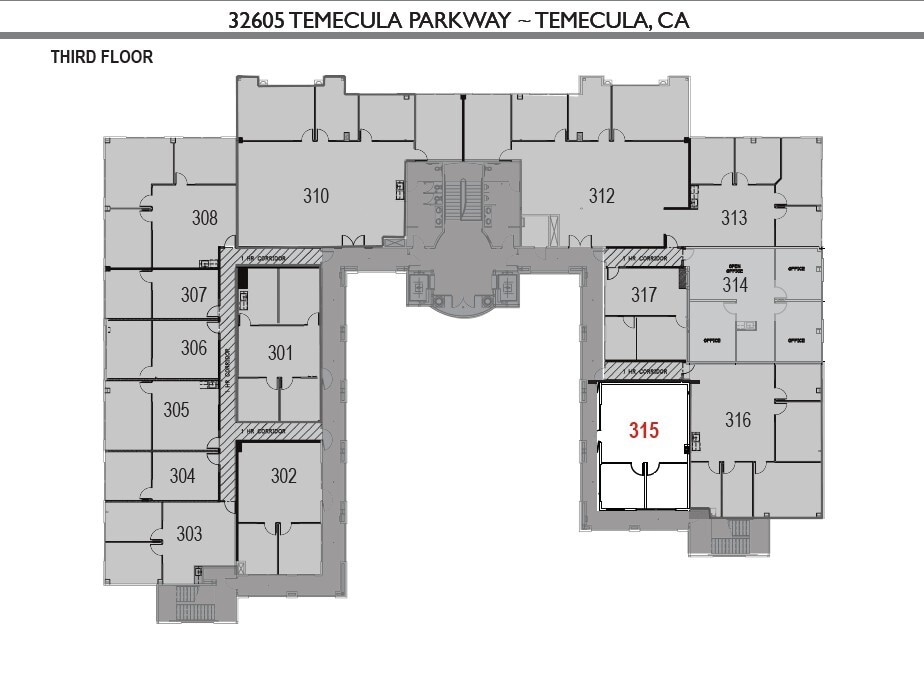32605 Temecula Pky, Temecula, CA à louer Plan d’étage– Image 1 sur 1