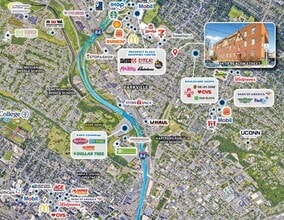 34-38 Beacon St, Hartford, CT - VUE AÉRIENNE  vue de carte