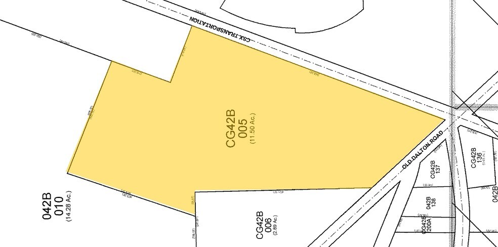 355 Old Dalton Rd NE, Calhoun, GA à vendre - Plan cadastral – Image 3 sur 16