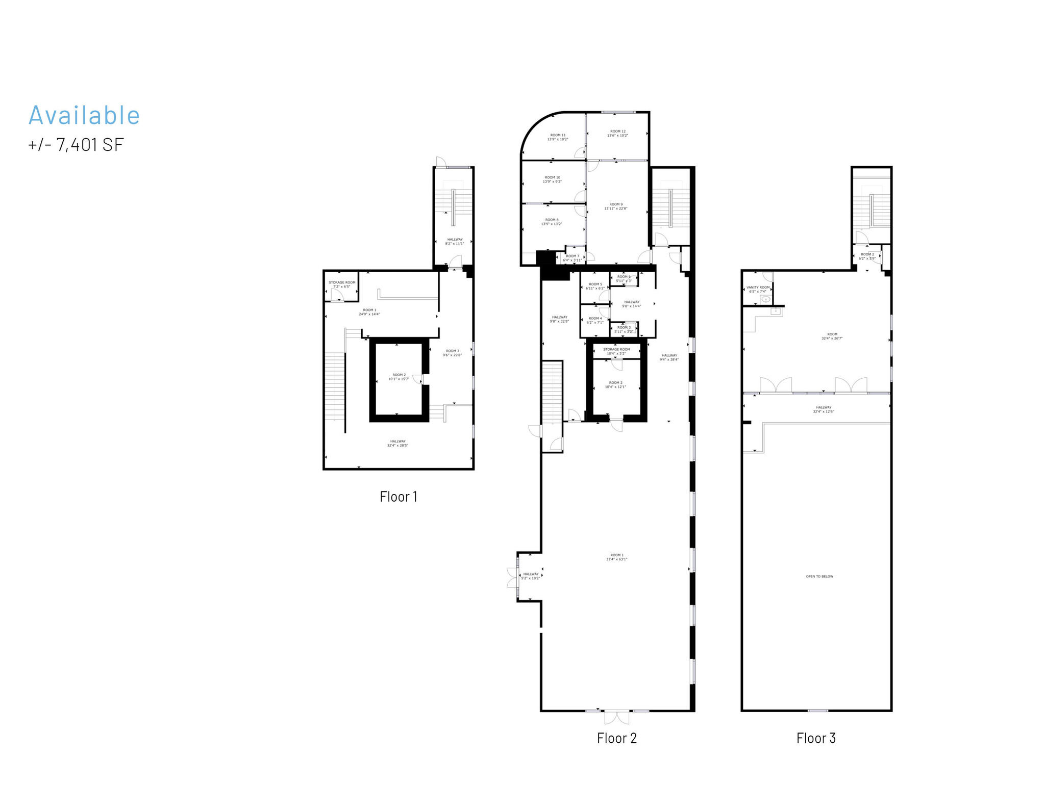 67 W Main St, Brevard, NC à louer Plan d’étage– Image 1 sur 1