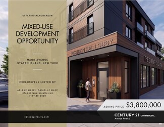Plus de détails pour Staten Island Mixed-Use Development Site – à vendre, Staten Island, NY