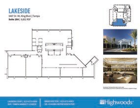 3407 W Dr Martin Luther King Jr Blvd, Tampa, FL à louer Plan d’étage– Image 1 sur 1