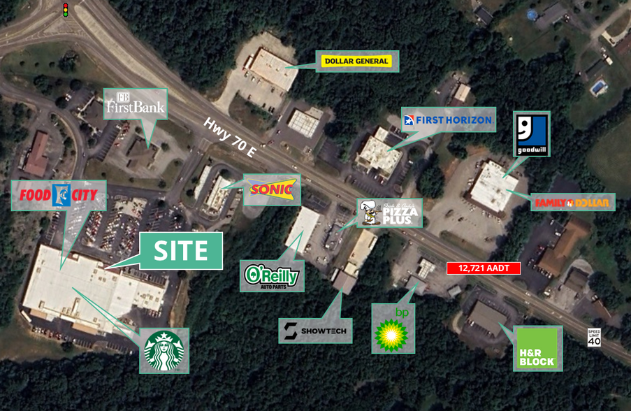 123 US-70, Dandridge, TN à louer - Photo de l’immeuble – Image 3 sur 9