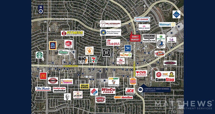 500 N Valley Pky, Lewisville, TX à louer - Photo de l’immeuble – Image 2 sur 2