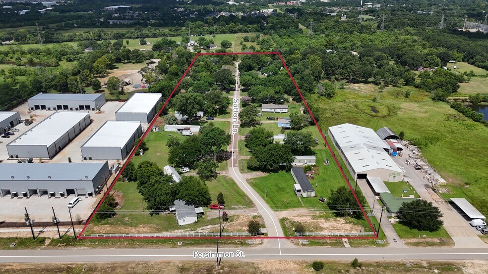 1019 Sutton Ln, Tomball, TX à vendre - Aérien – Image 2 sur 3