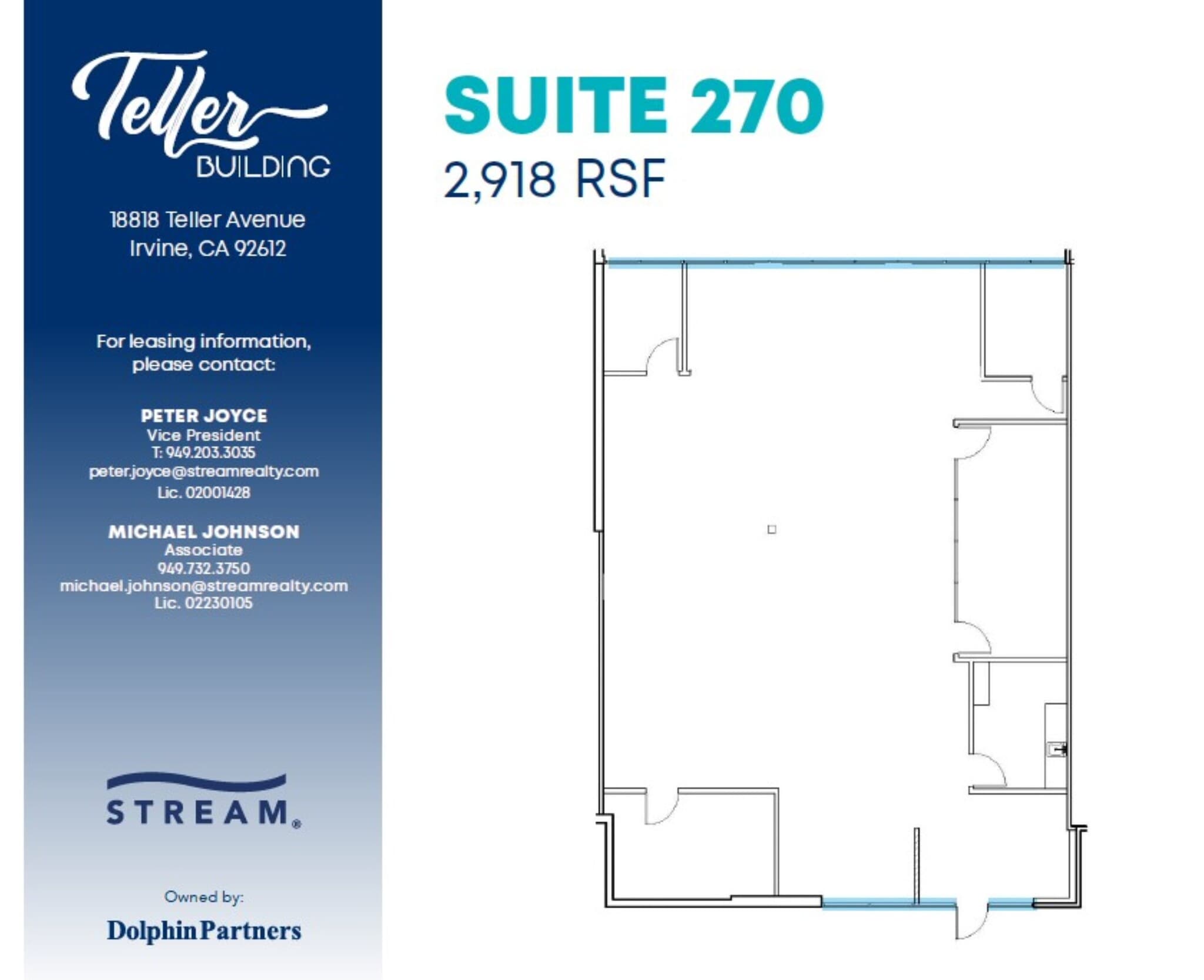 18818 Teller Ave, Irvine, CA à louer Plan d’étage– Image 1 sur 1