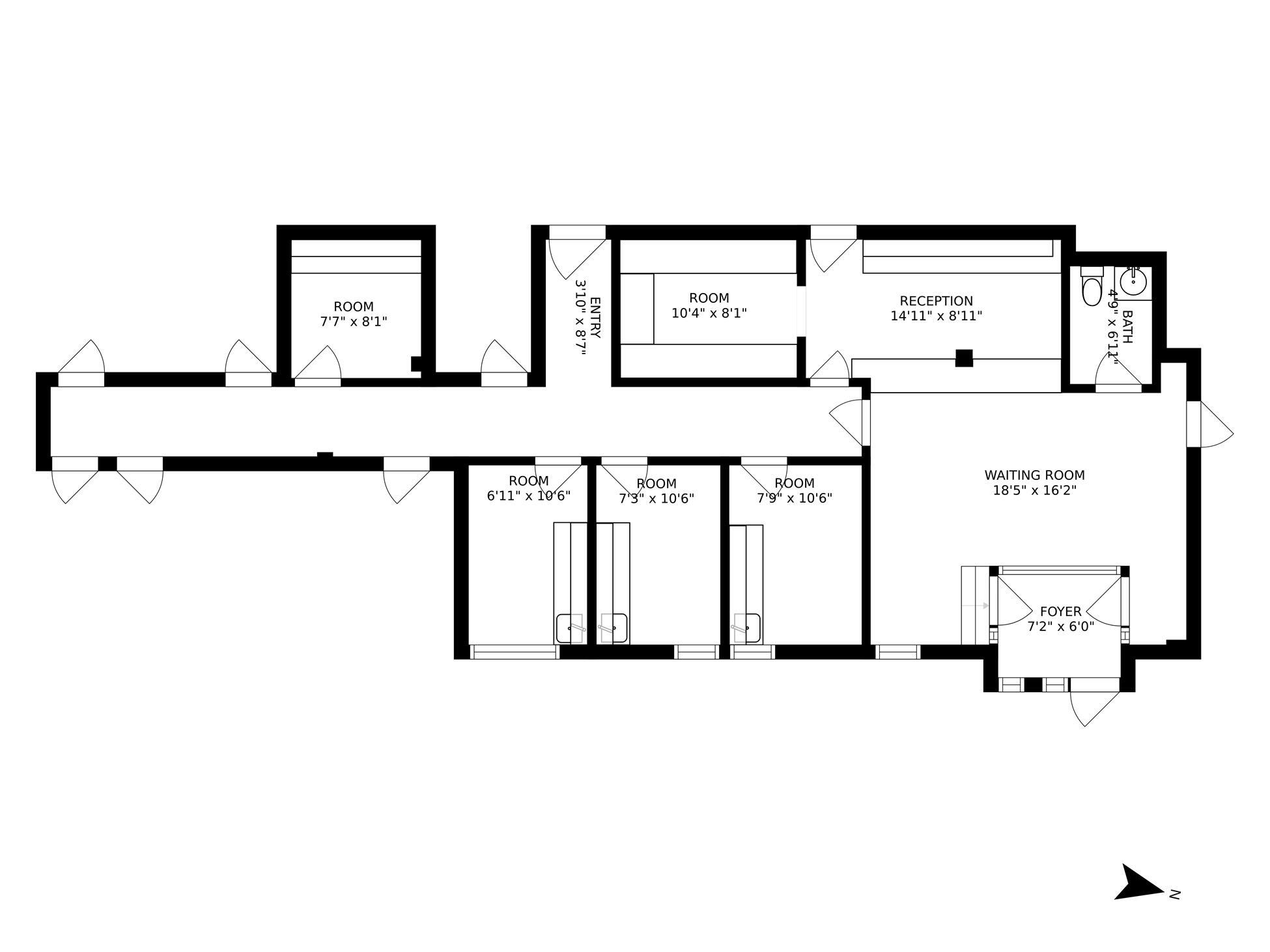 1502 Voorhies Ave, Brooklyn, NY à louer Plan d’étage– Image 1 sur 1