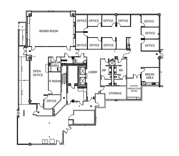 3333 N Torrey Pines Ct, La Jolla, CA à louer Plan d’étage– Image 1 sur 1