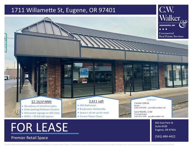 36 E 17th Ave, Eugene, OR à louer - Photo principale – Image 1 sur 4