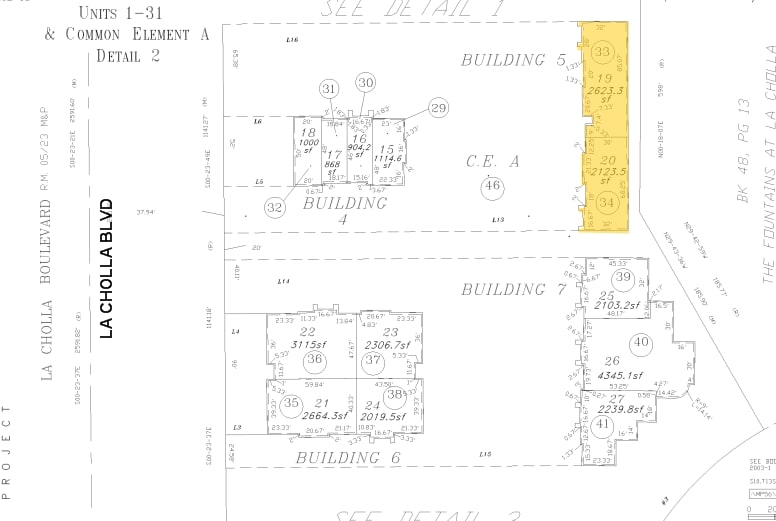 5920 N La Cholla Blvd, Tucson, AZ à louer - Plan cadastral – Image 2 sur 7