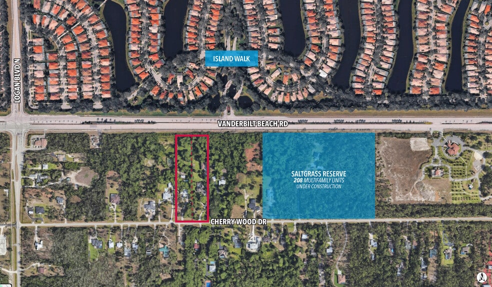 5253 Cherry Wood Dr, Naples, FL à vendre - Aérien – Image 2 sur 3
