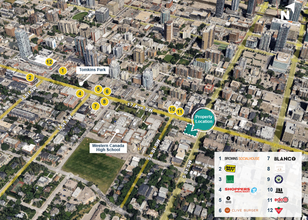 601 17th Ave SW, Calgary, AB à louer Aérien– Image 2 sur 2