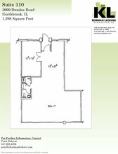 3000 Dundee Rd, Northbrook, IL à louer Plan d’étage– Image 1 sur 1