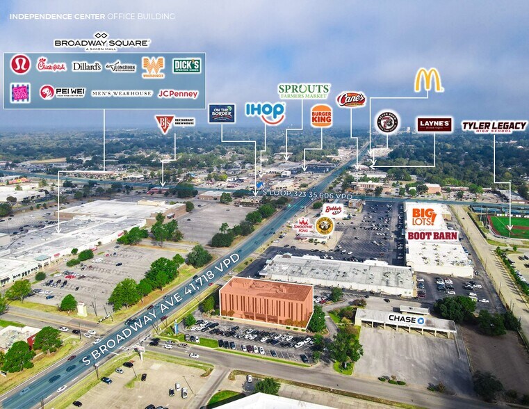 100 Independence Pl, Tyler, TX à louer - Photo de l’immeuble – Image 3 sur 5