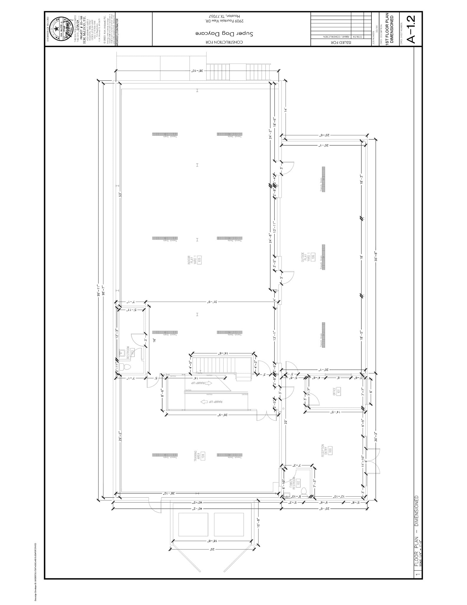 2909 Fountain View Dr, Houston, TX à louer Plan de site– Image 1 sur 12