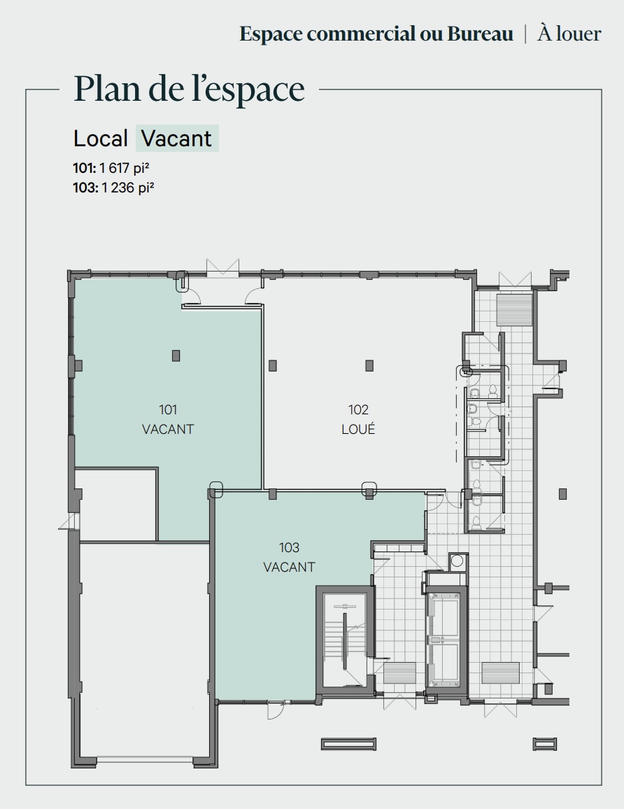 1201 Rue De Courchevel, Lévis, QC à louer Plan d’étage– Image 1 sur 1