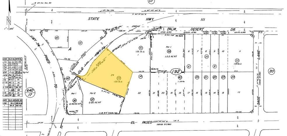 73101 Highway 111, Palm Desert, CA à vendre - Plan cadastral – Image 2 sur 86