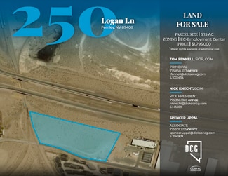 Plus de détails pour 250 Logan Ln, Fernley, NV - Industriel/Logistique à vendre