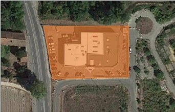 Orange, VAU - VUE AÉRIENNE vue de carte