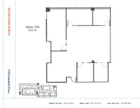 7520 Standish Pl, Rockville, MD à louer Plan d’étage– Image 1 sur 1