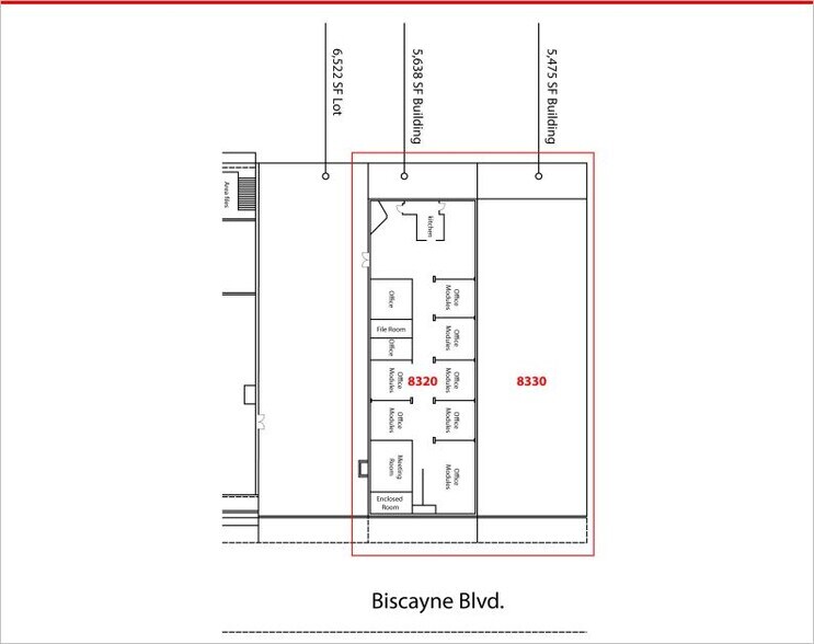 8310-8330 Biscayne Blvd, Miami, FL à louer - Photo de l’immeuble – Image 3 sur 4