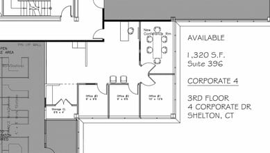 4 Corporate Dr, Shelton, CT à louer Plan d’étage– Image 1 sur 1