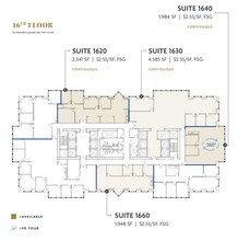 750 B St, San Diego, CA à louer Plan d’étage– Image 1 sur 1